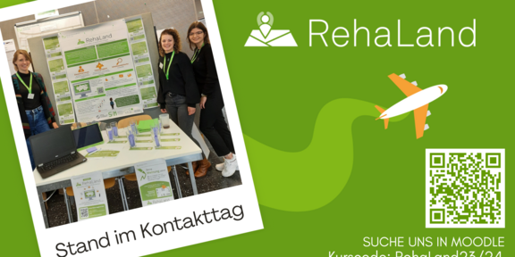 Stand des RehaLandTeams auf dem Kontakttag