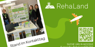 Stand des RehaLandTeams auf dem Kontakttag