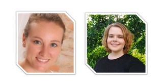 Luisa Kramschneider und Charlotte Ellerkmann