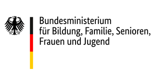 Logo vom Bundesministerium für Bildung, Familie, Senioren, Frauen und Jugend (BMBFSFJ)