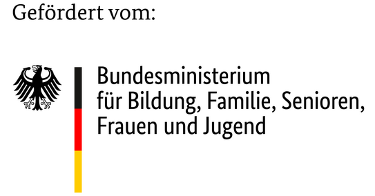 Logo vom Bundesministerium für Bildung, Familie, Senioren, Frauen und Jugend (BMBFSFJ)